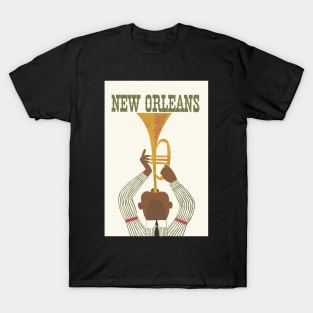 New Orleans, Vintage Travel Poster T-Shirt